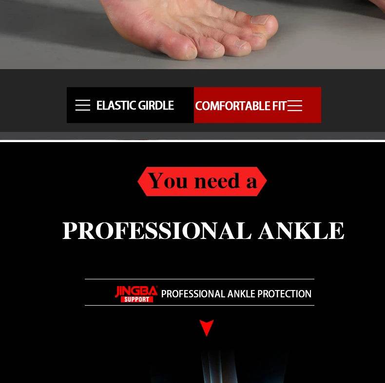 Adjustable Compression Ankle Brace for Sports Protection - Estalios