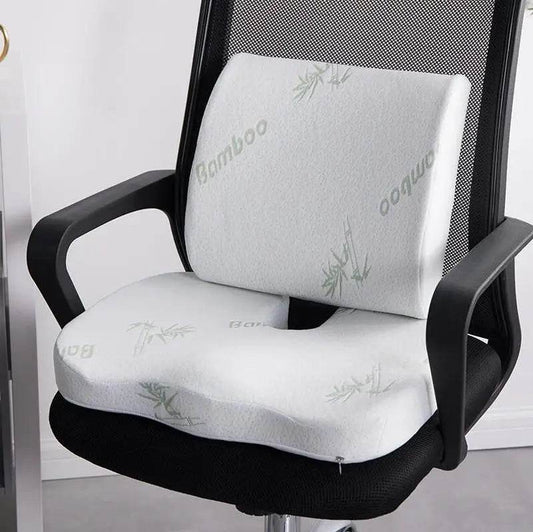 Cushion Slow Rebound Waist Support Set for Comfort Seating - Estalios