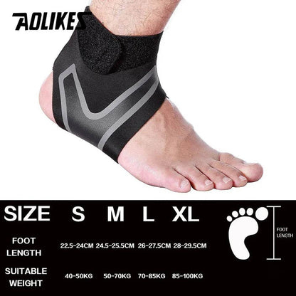 Adjustable Ankle Support Brace for Sprain Prevention and Fitness - Estalios