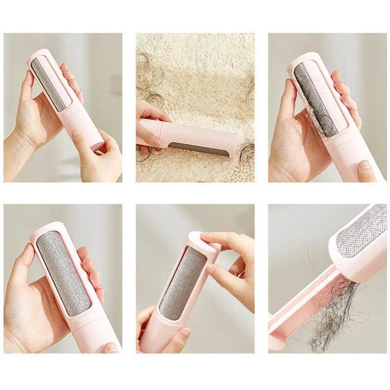 Portable Pet Hair Remover Lint Brush for Clothes Cleaning - Estalios