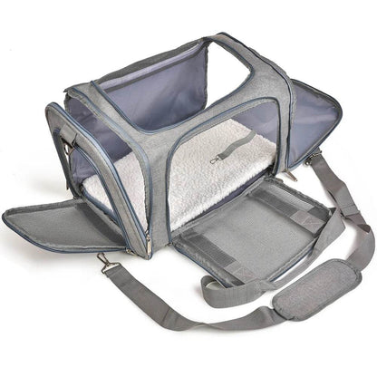 Soft-Sided Dog Carrier Backpack for Small Pets Airline Approved - Estalios