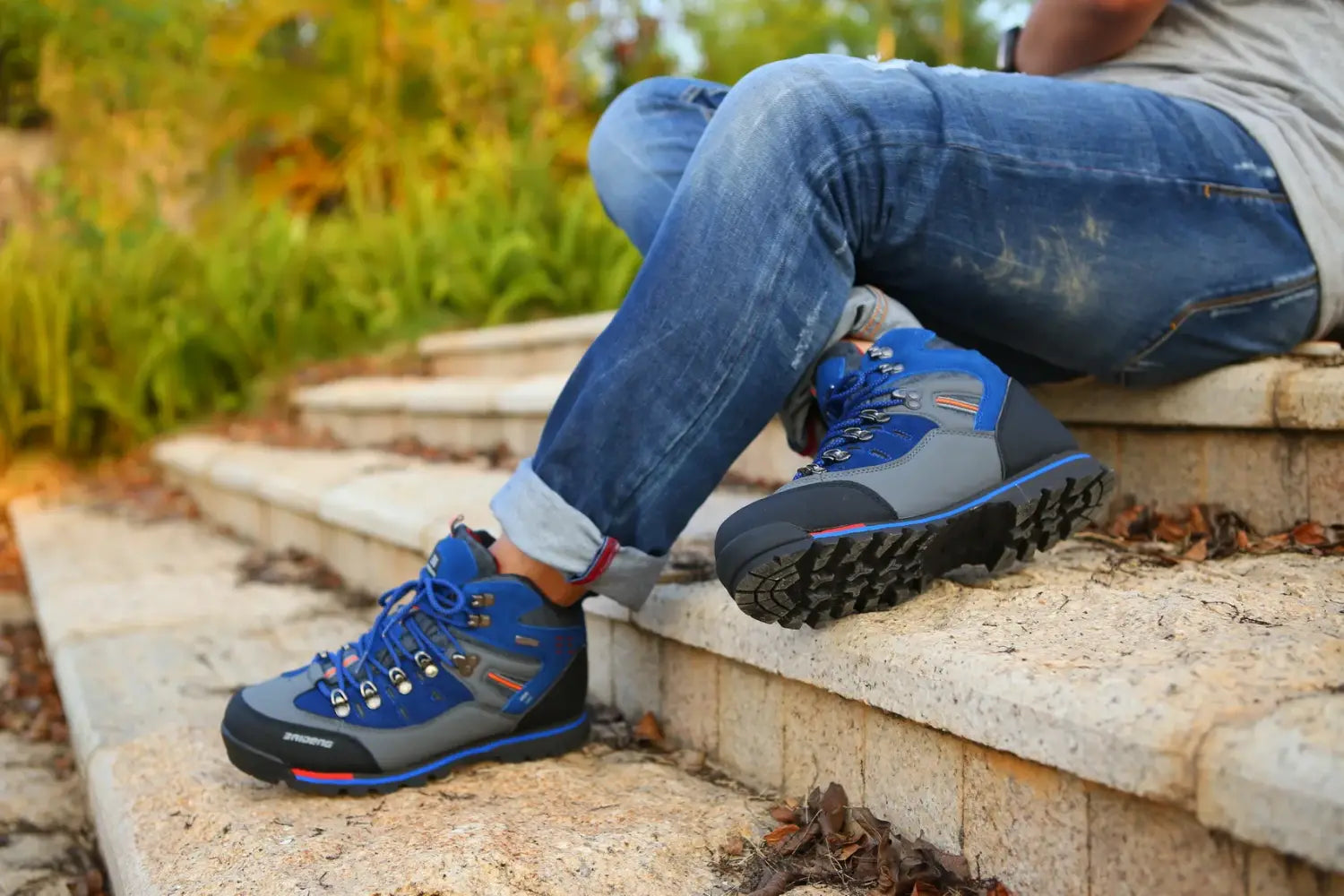 🌲 Ultimate Comfort – Premium Waterproof Hiking Shoes | Perfect for Outdoor Enthusiasts