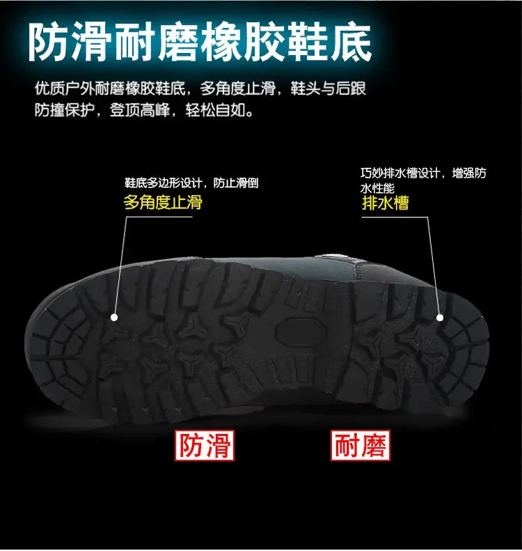 🌲 Ultimate Comfort – Premium Waterproof Hiking Shoes | Perfect for Outdoor Enthusiasts