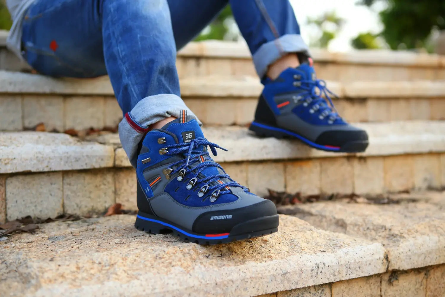 🌲 Ultimate Comfort – Premium Waterproof Hiking Shoes | Perfect for Outdoor Enthusiasts