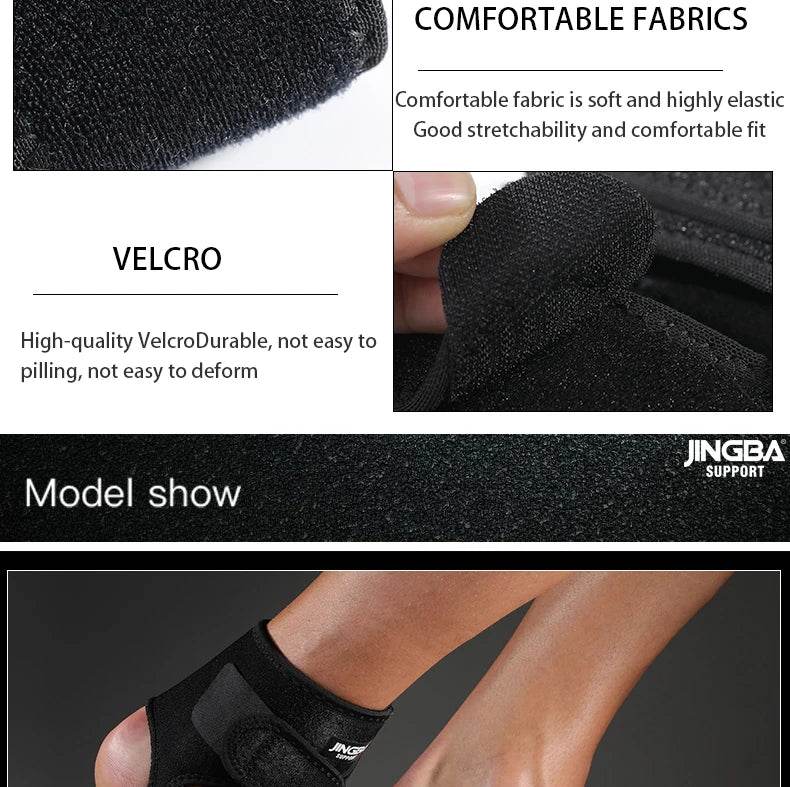 Adjustable Compression Ankle Brace for Sports Protection - Estalios