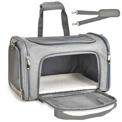 Soft-Sided Dog Carrier Backpack for Small Pets Airline Approved - Estalios
