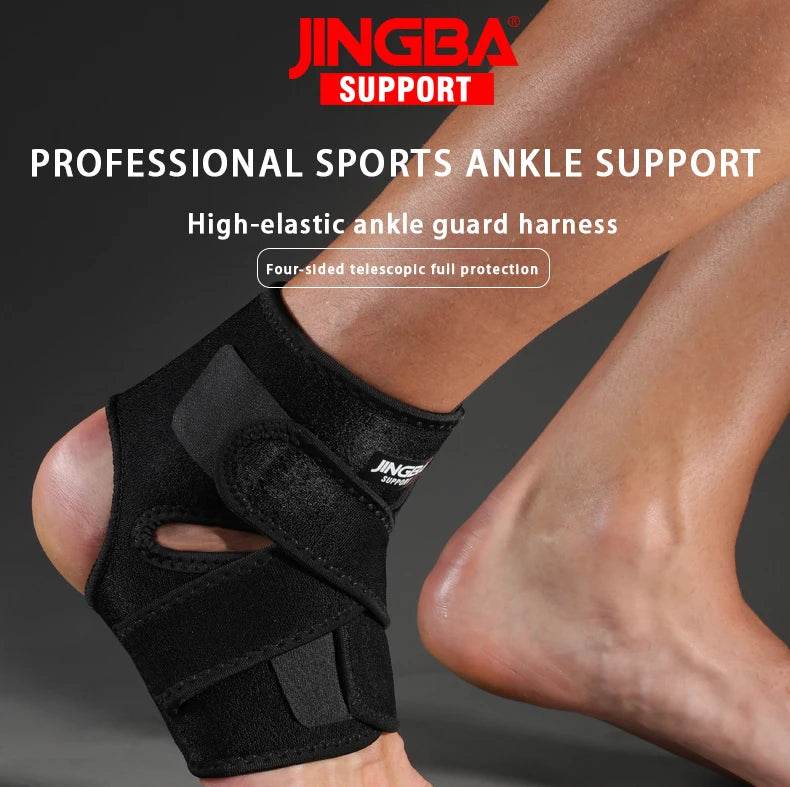 Adjustable Compression Ankle Brace for Sports Protection - Estalios