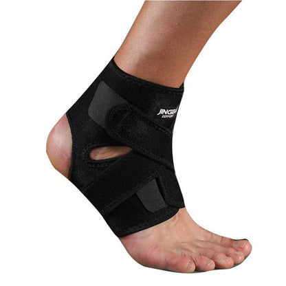 Adjustable Compression Ankle Brace for Sports Protection - Estalios