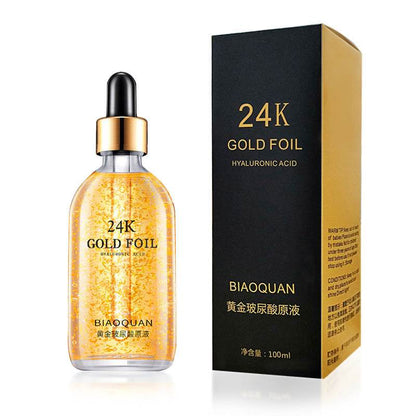 100ml 24k Gold Hyaluronic Acid Face Serum for Anti Aging - Estalios