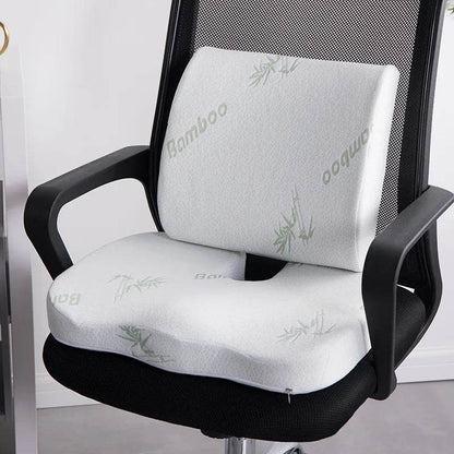 Cushion Slow Rebound Waist Support Set for Comfort Seating - Estalios
