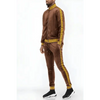 Luxe Bold Greek Key Glam Tracksuit for Stylish Comfort - Estalios