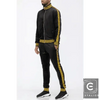 Luxe Bold Greek Key Glam Tracksuit for Stylish Comfort - Estalios