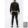 Luxe Bold Greek Key Glam Tracksuit for Stylish Comfort - Estalios