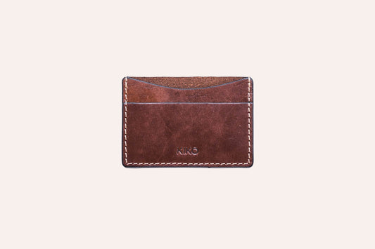 Leather Card Holder - Estalios