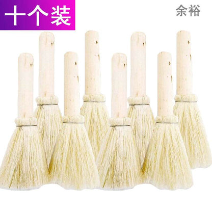 10 Pcs Palm Oil Brush Set for Wok and Bowl Cleaning - Estalios