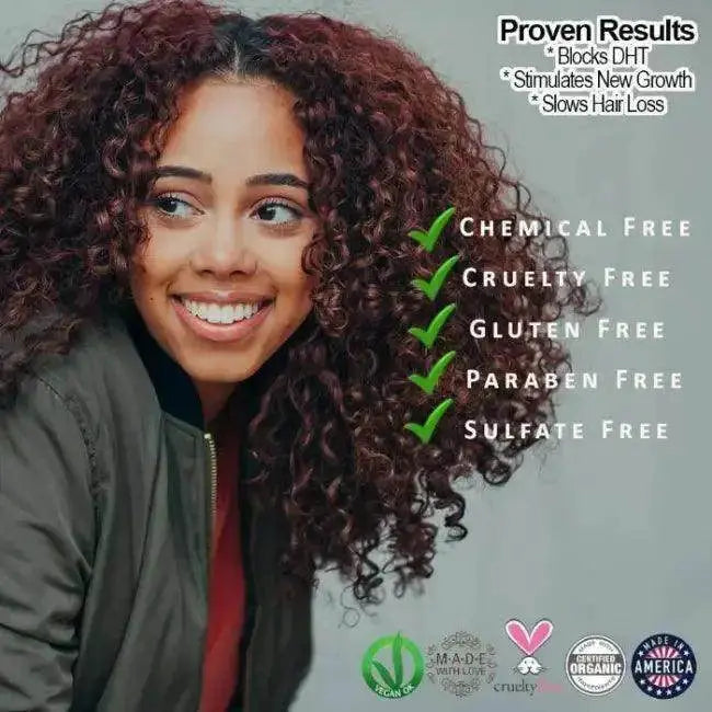 Organic Caffeine Hair Shampoo for Vibrant Red Locks - Estalios