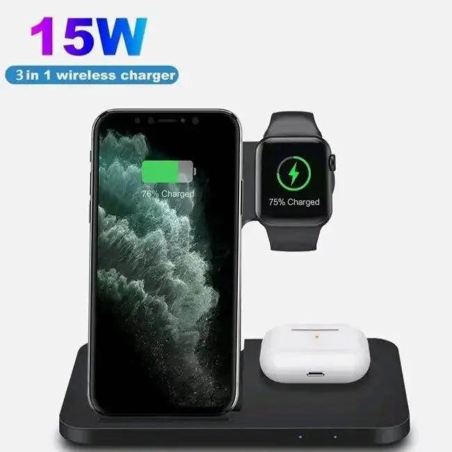 Power Up Instantly with Our Multi-Device Wireless Charger.