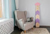 Princess Playroom Magic: Cozy Chair with Growth Charts - Estalios