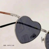 Radiant Heart Sunglasses for Stylish Summer Adventures - Estalios