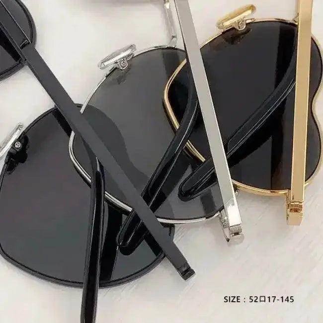 Radiant Heart Sunglasses for Stylish Summer Adventures - Estalios