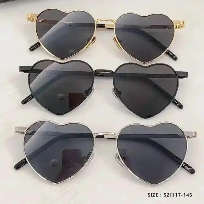 Radiant Heart Sunglasses for Stylish Summer Adventures - Estalios