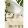 Rustic Garden Glow Shelf with Candles for Cozy Ambiance - Estalios