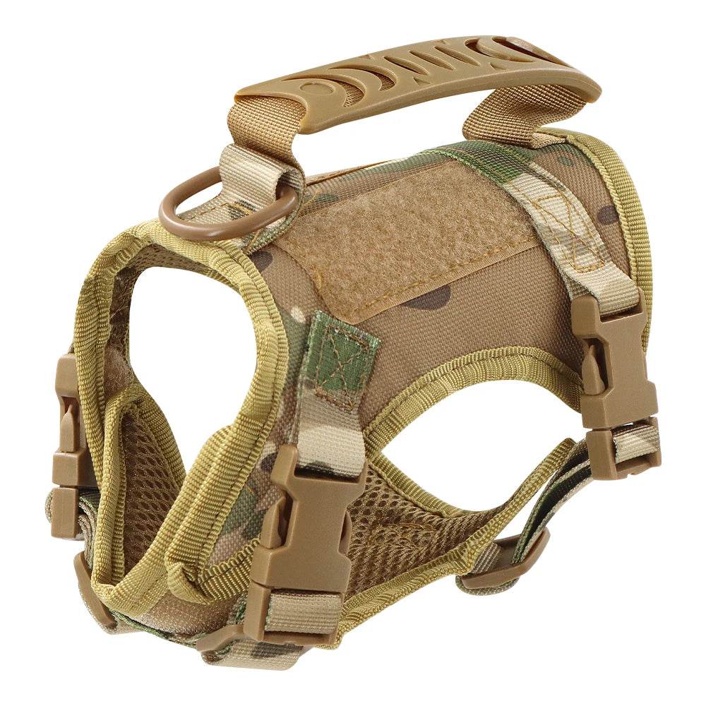 Tactical Puppy Harness Leash For Small Dogs Adjustable - Estalios
