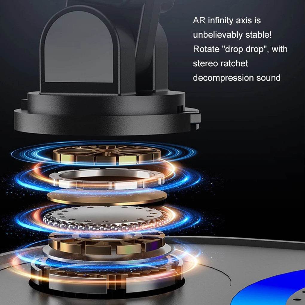 Portable Cell Phone Stand Speaker With Surround Sound Black - Estalios