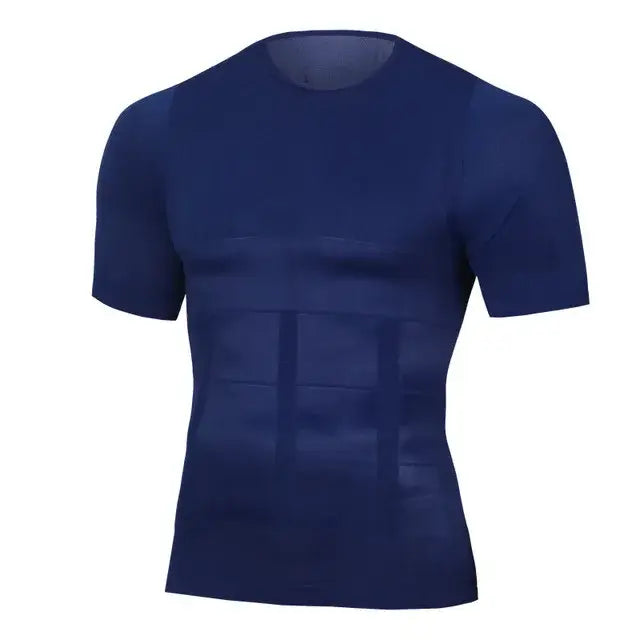 Camiseta sin mangas ajustada y elástica para hombre