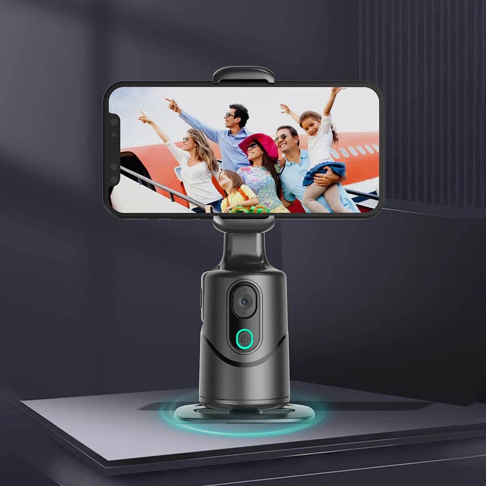 Auto Face Tracking Tripod with Gesture Control for Tiktok - Estalios