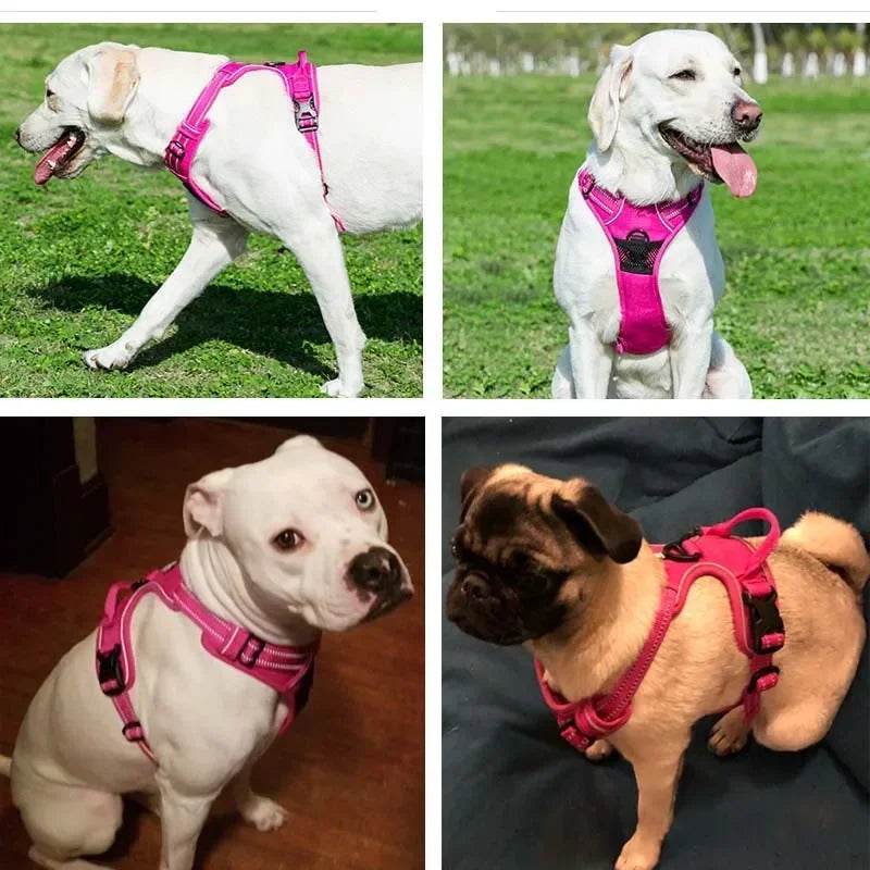Reflective Adjustable Pet Dog Harness for All Sizes - Estalios