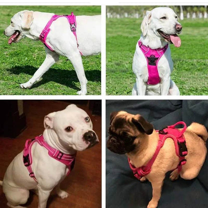 Reflective Adjustable Pet Dog Harness for All Sizes - Estalios