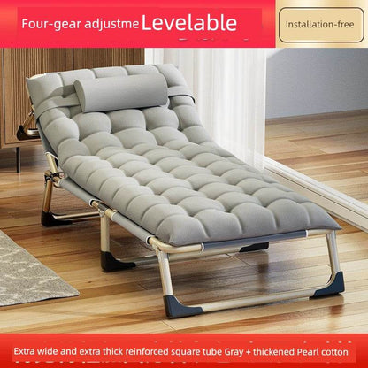 Lunch Break Folding Bed Portable Recliner for Office Use - Estalios