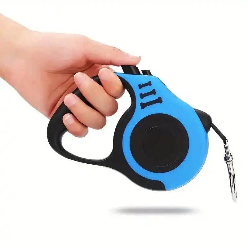 Pet Dog Automatic Retractable Traction Rope with Bone Print - Estalios