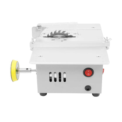 240W Mini Table Saw Adjustable for DIY Modeling Projects - Estalios