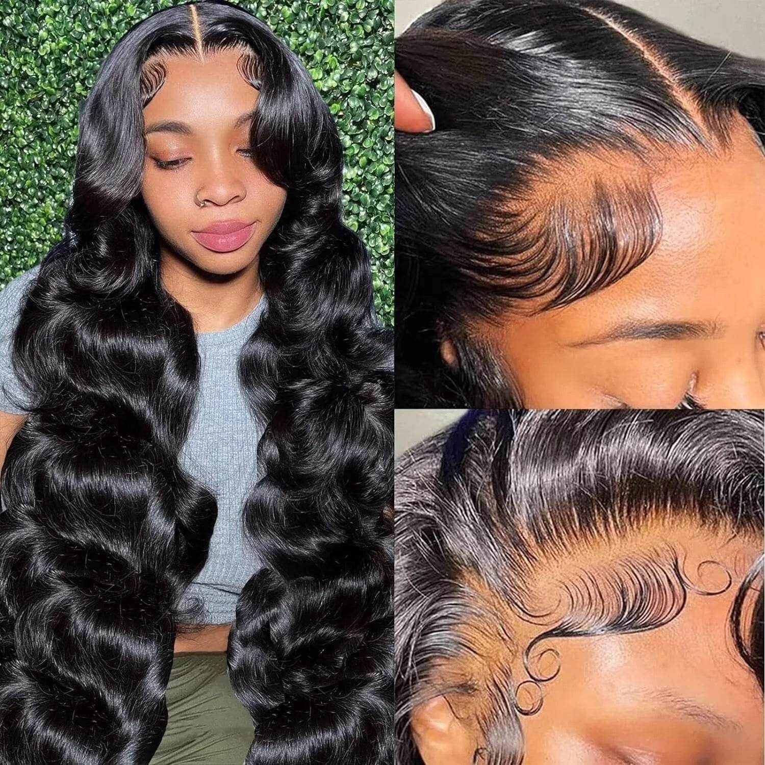13x6 Body Wave Lace Front Wigs Human Hair 200% Density - Estalios