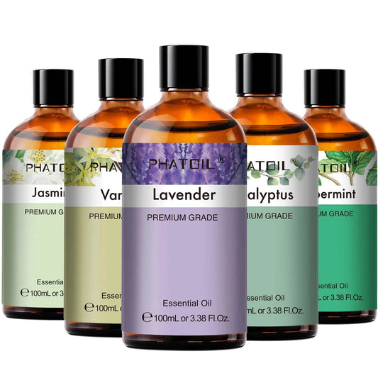 Eucalyptus Essential Oil 100ml for Diffuser Aromatherapy - Estalios