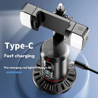 360 Degree Rotation Selfie Stick with Tripod and Light - Estalios