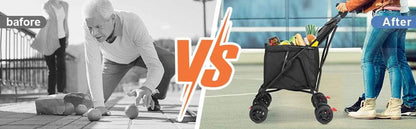 Durable Lightweight Multifunctional Cart for Market and Picnic - Estalios