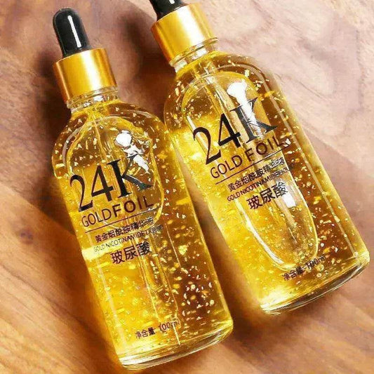 100ml 24k Gold Hyaluronic Acid Face Serum for Anti Aging - Estalios