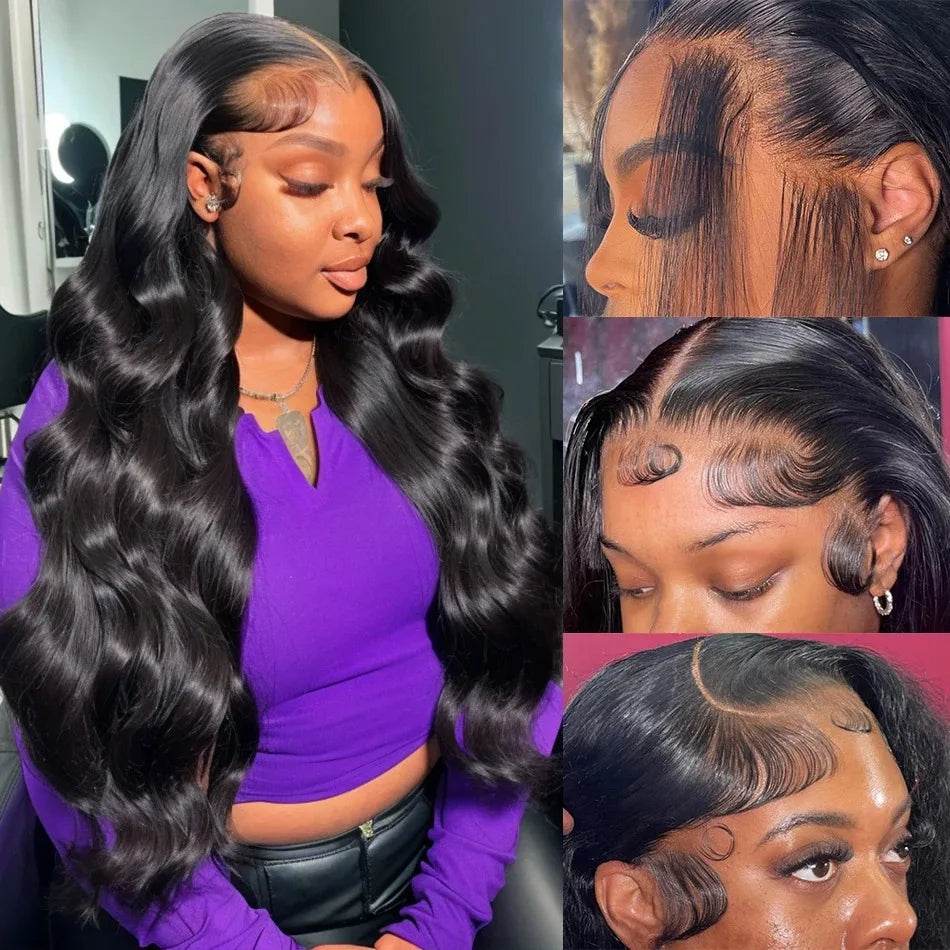 13x6 Body Wave Lace Front Wigs Human Hair 200% Density - Estalios