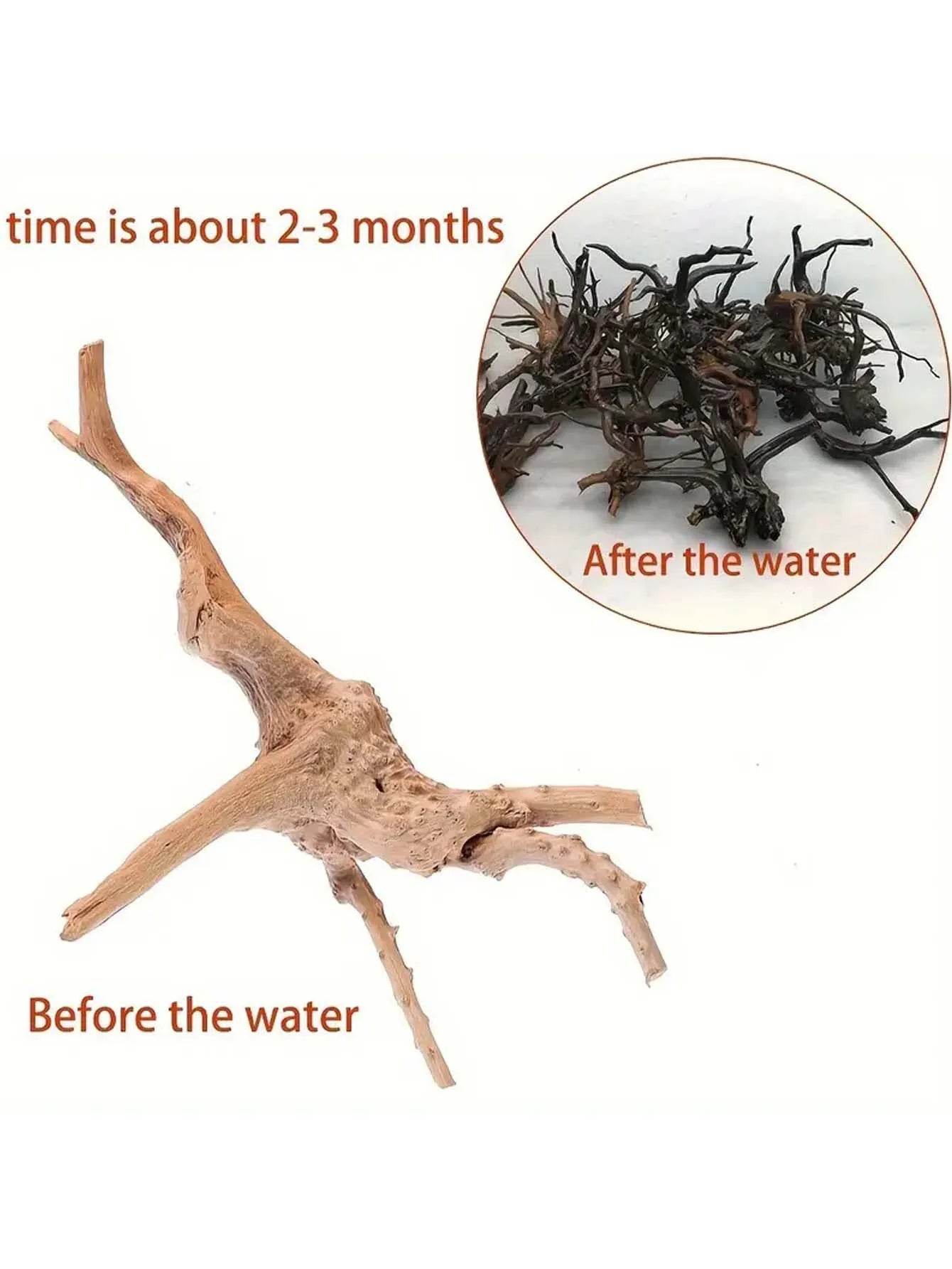 1/3pcs Spider Wood Driftwood Aquarium Decorations for Fish - Estalios