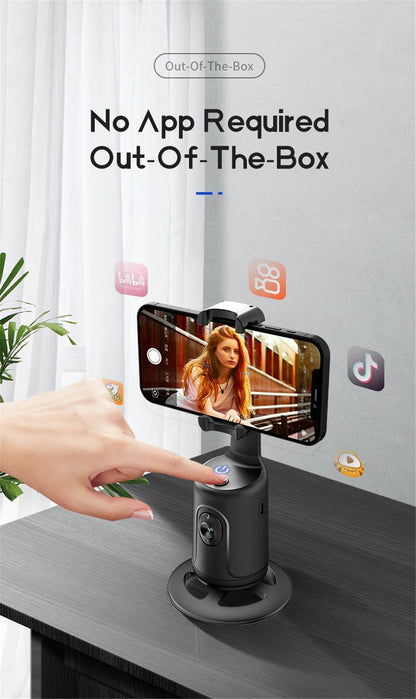 360 Rotation Gimbal Stabilizer With Selfie Tripod For TikTok - Estalios