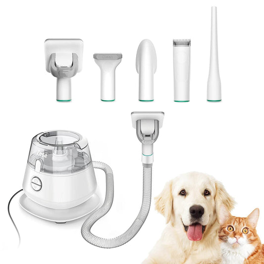 INSE P20 Pet Grooming Kit & Vacuum Suction for Hair Cleanup - Estalios