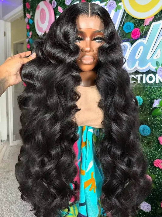 250 Density Loose Wave 13x6 HD Lace Front Wig 30 40 Inch - Estalios