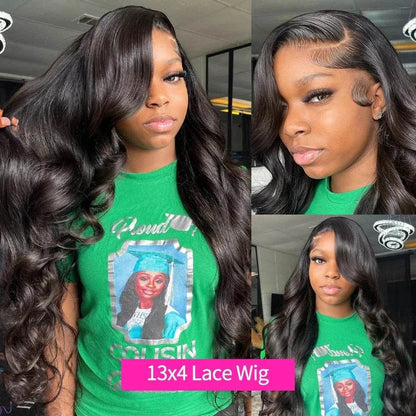 13x6 Body Wave Lace Front Wigs Human Hair 200% Density - Estalios