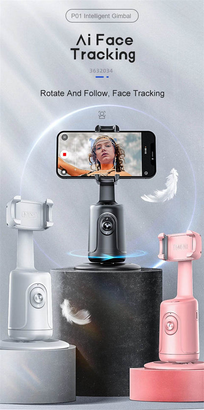 360 Rotation Gimbal Stabilizer With Selfie Tripod For TikTok - Estalios