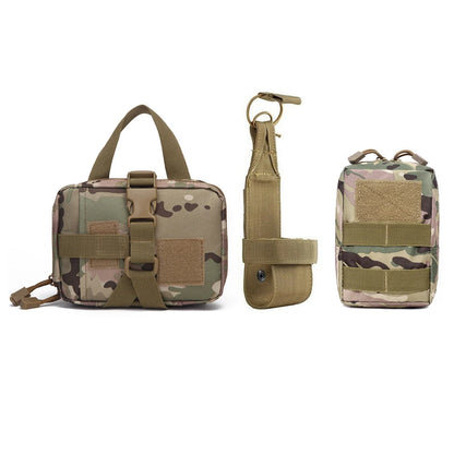 3Pcs Dog Tactical Bags with 2Pcs Pouches and Belt Holder