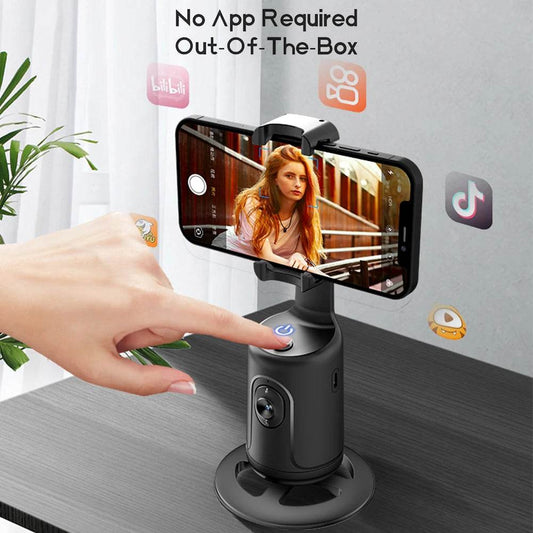 360-Degree Follow-up Gimbal Stabilizer With Smart Ai Tracking - Estalios