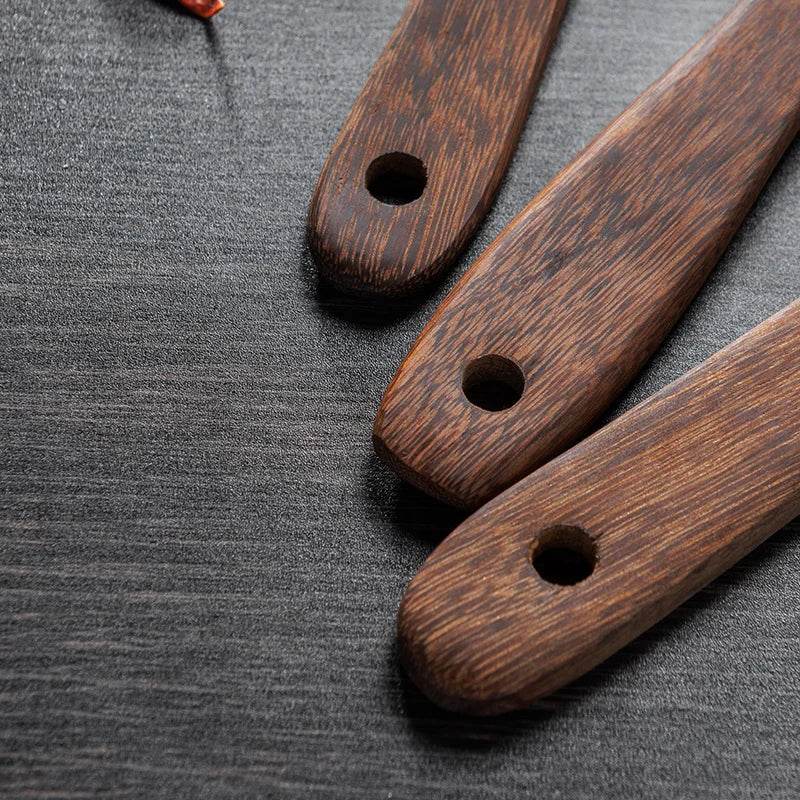 Kitchen Utensils Set Non-Stick Wooden Handle Cooking Tools - Estalios